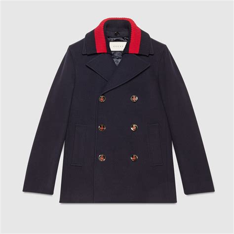 gucci peacoat mens|gucci peacoat lil baby.